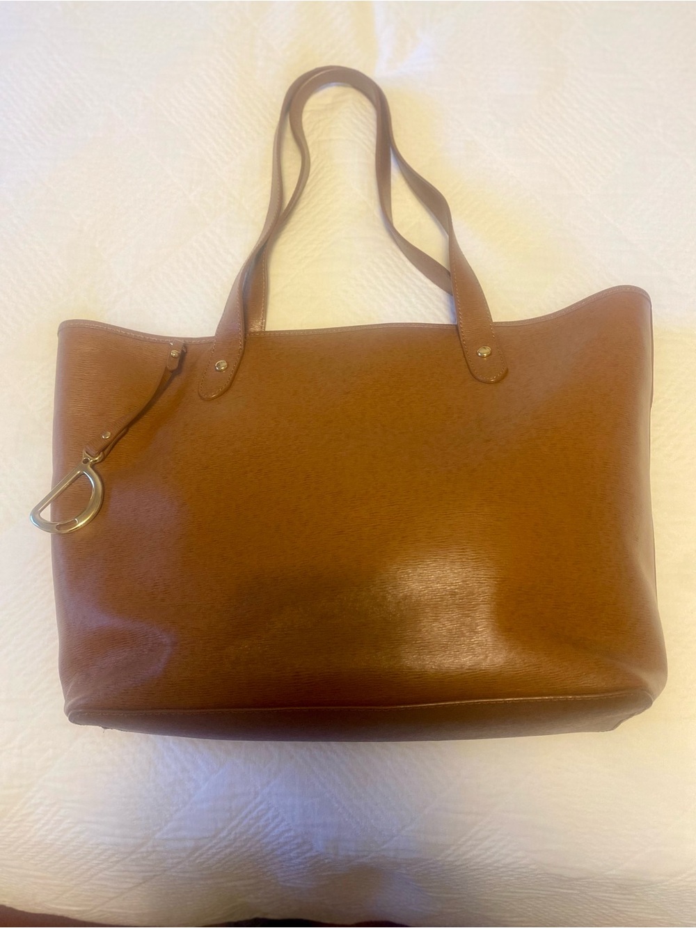 Ralph Lauren Classic Leather Tote